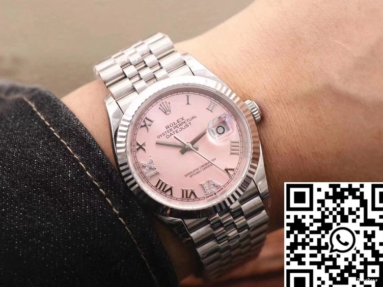 Pink Rolex EW Datejust M126234-0031 Dial Factory 0510